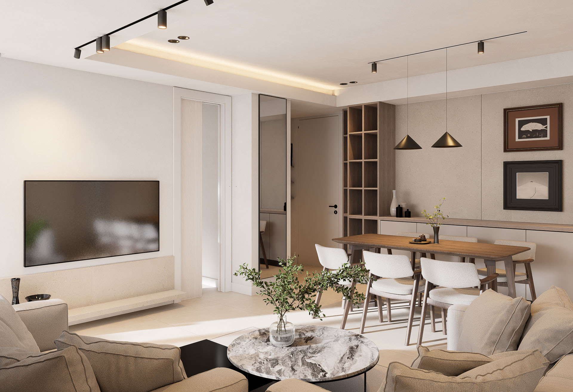 Stan 14 - enterijer 1 - 80.56 m² • Trosoban VIP Home Požarevac